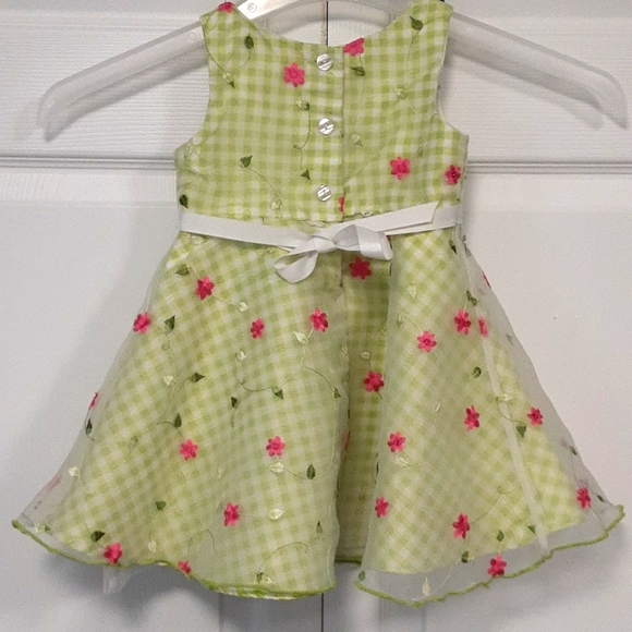 Sweet Heart Rose Toddler Dress - Picture 5 of 10